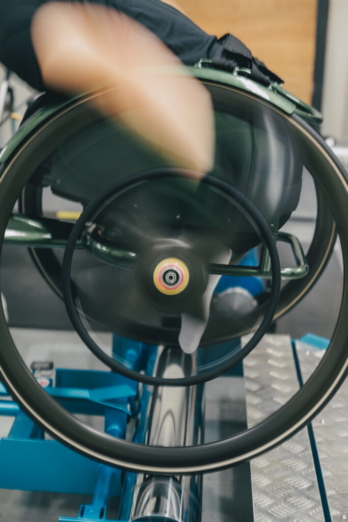 写真が素早く回っている写真